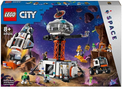 LEGO City Ruimtebasis en Lanceerraket - 60434