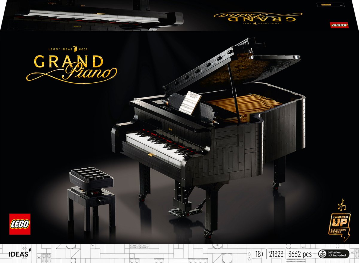 LEGO Ideas Grand Piano Bouwset - 21323