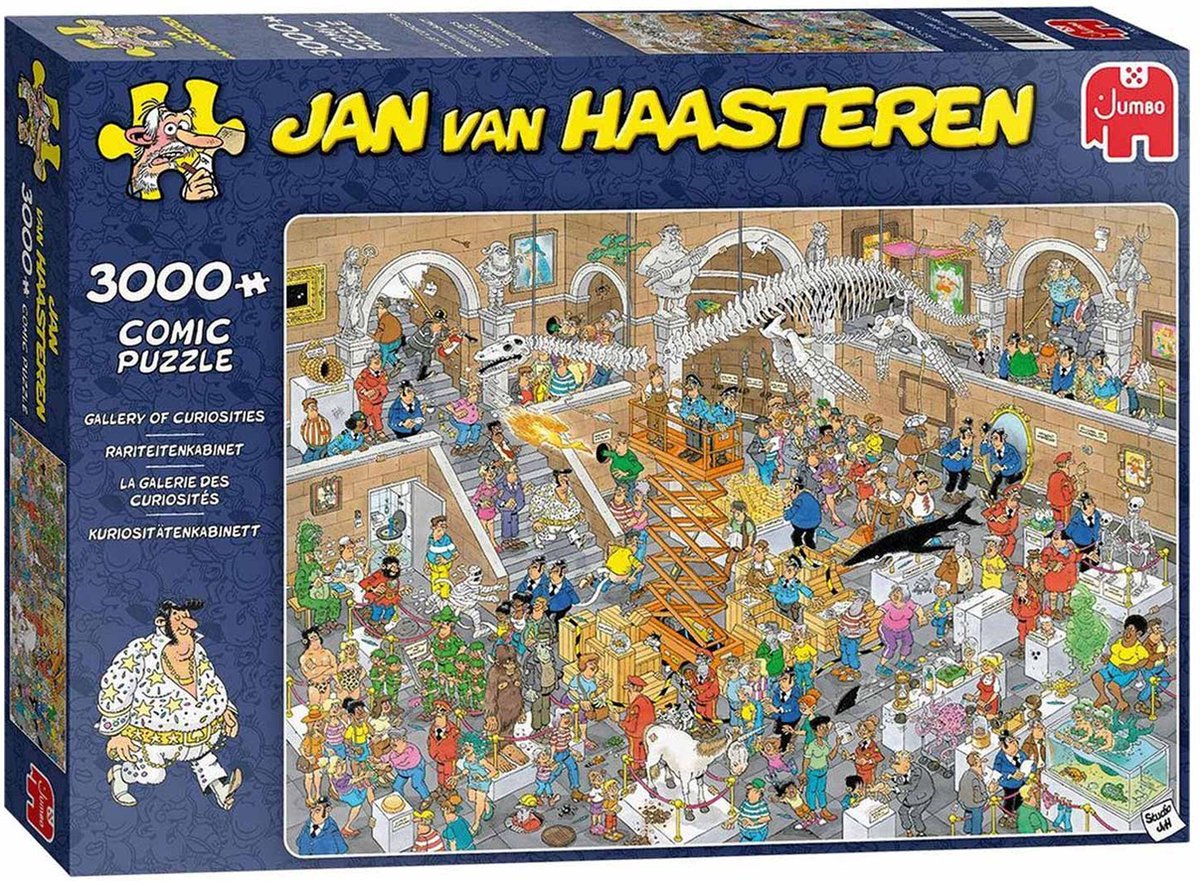 Jan van Haasteren 3000 Stukjes - Curiositeiten Galerij Puzzel