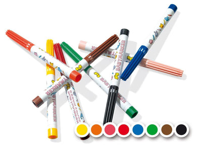 SES My First Baby Viltstiften - 8 Kleuren