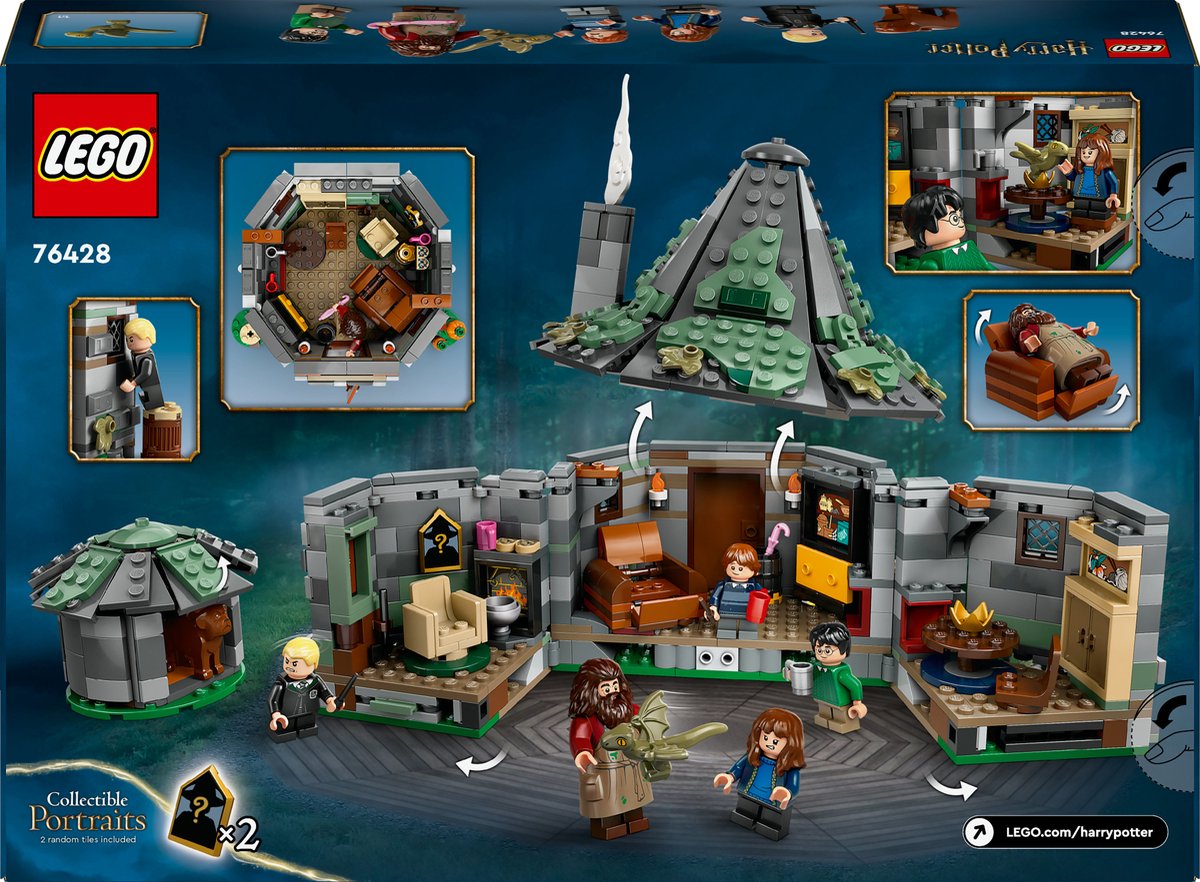 LEGO Harry Potter Hagrids Huis: Onverwachte Bezoeker - 76428