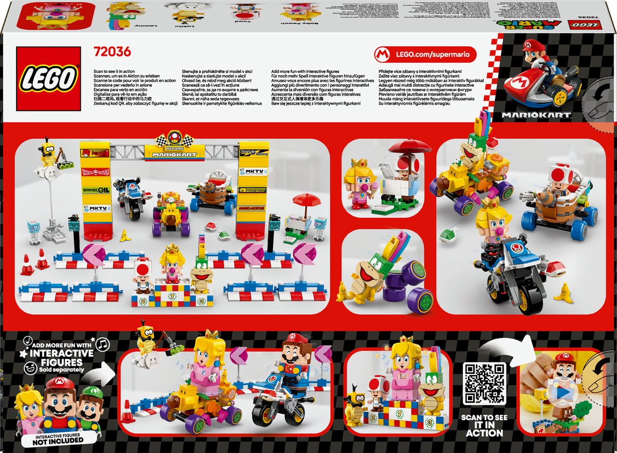 LEGO Mario Kart Bébé Peach & Grand Prix Set - 72036