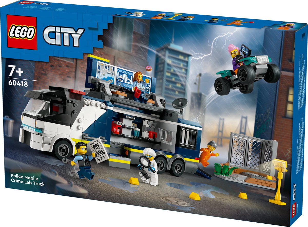 LEGO City Mobiel Politielaboratorium - 60418