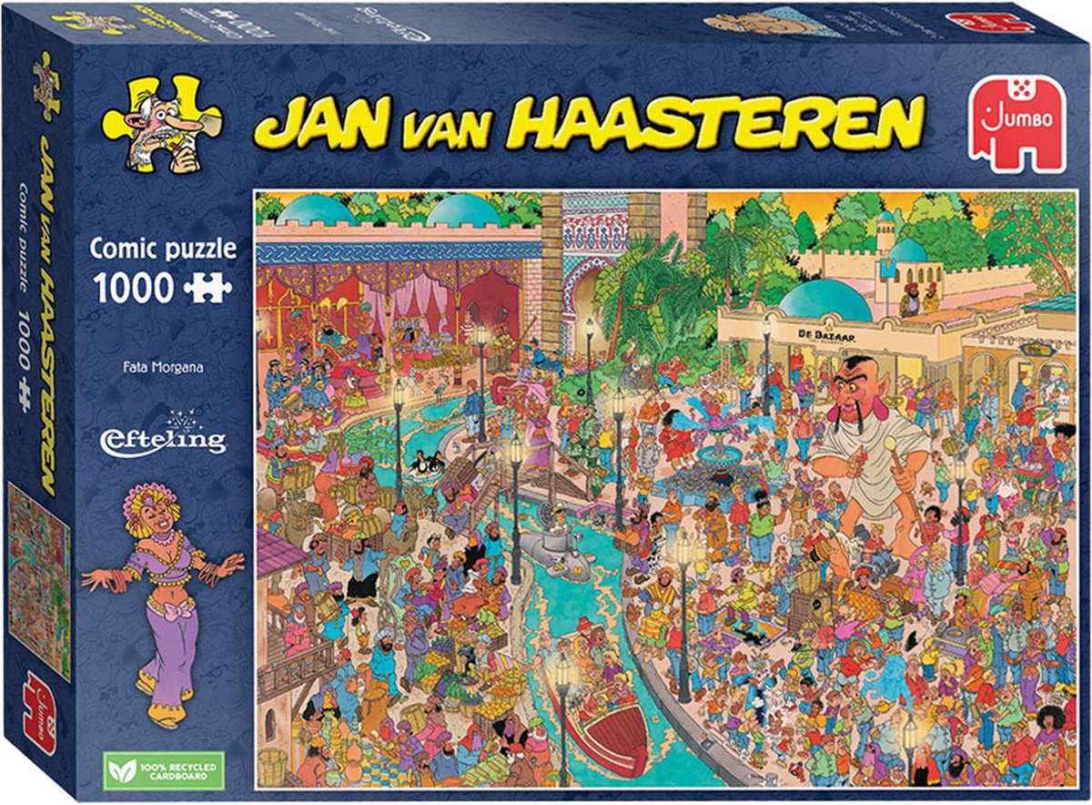 Jan van Haasteren Efteling Fata Morgana Puzzel 1000 Stukjes