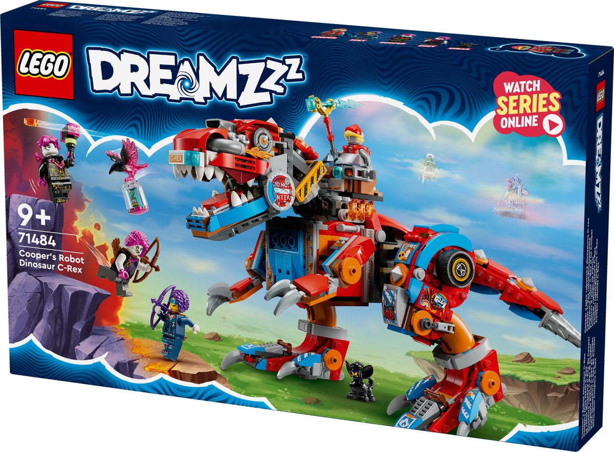 LEGO DREAMZzz Cooper's Dinosaurusrobot C. Rex - 71484