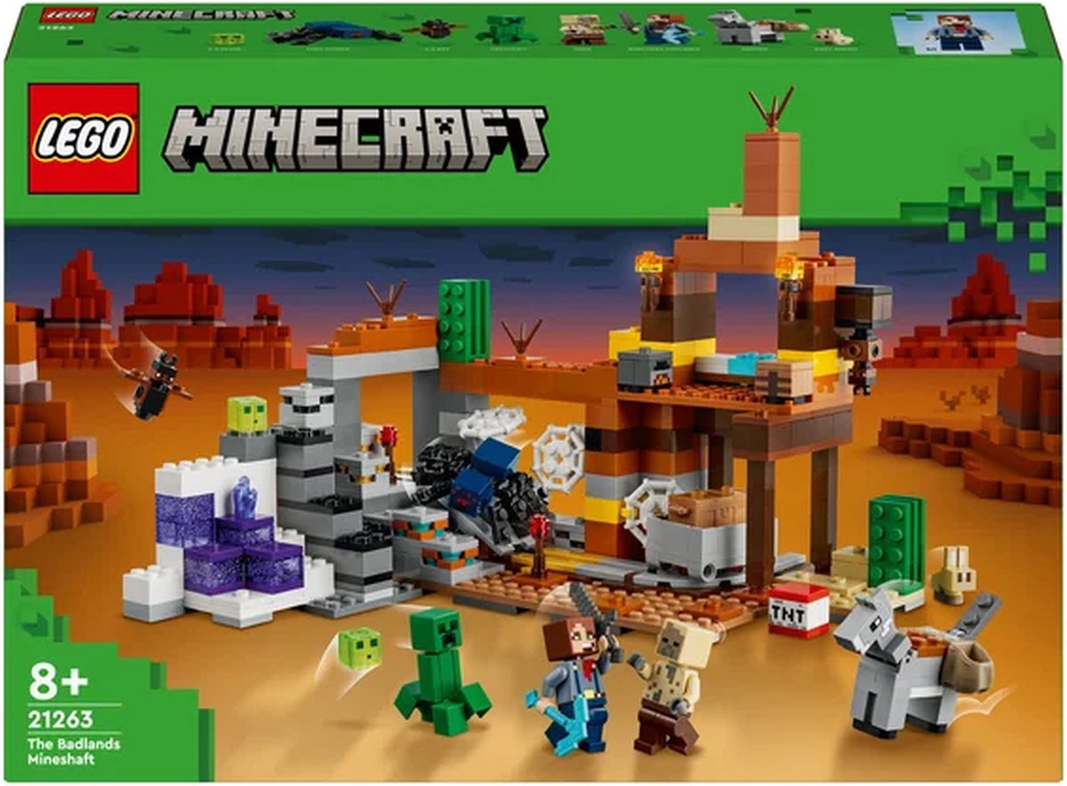 LEGO Minecraft De Mijnschacht Avonturen - 21263
