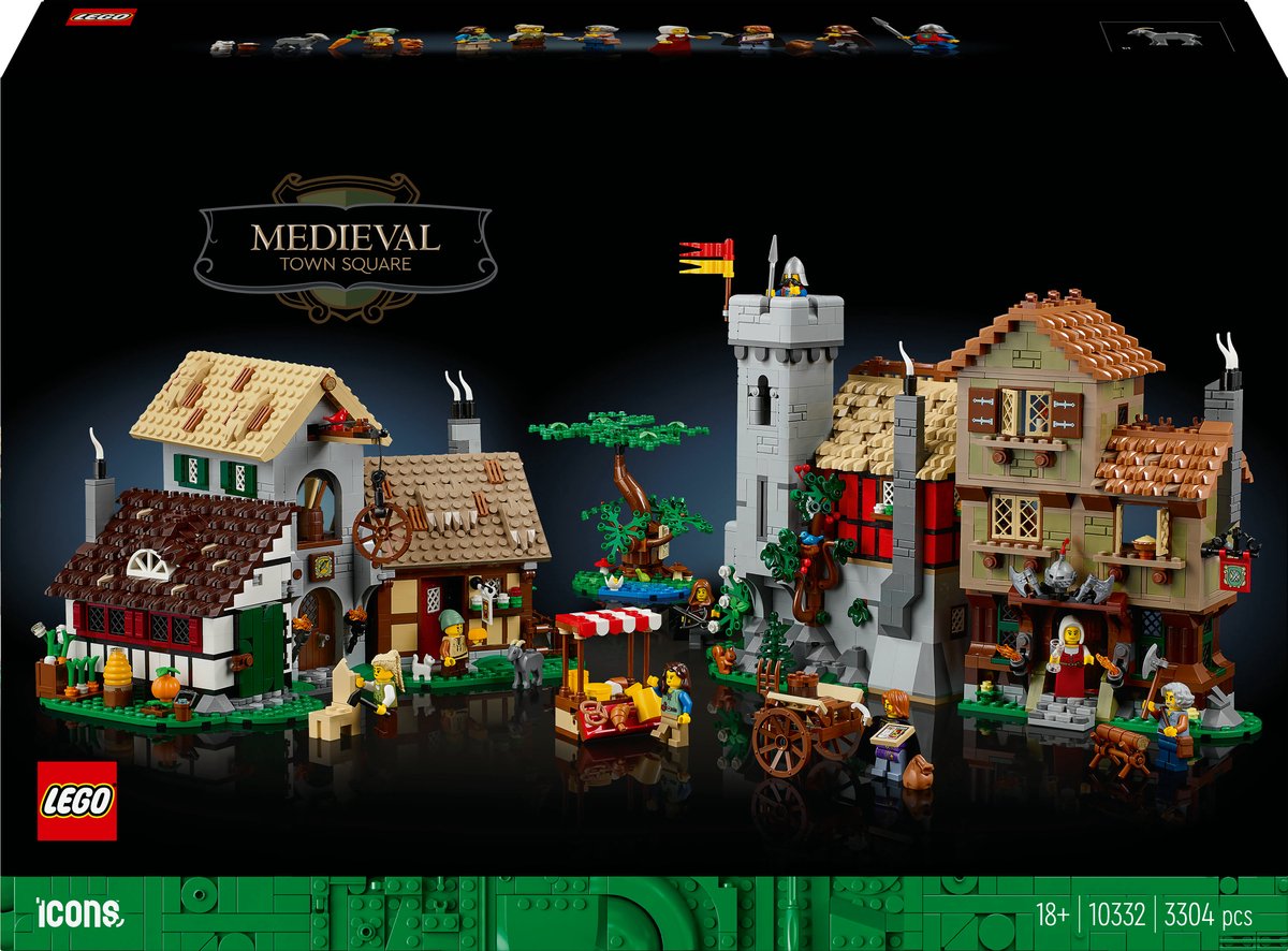 LEGO Icons Middeleeuwse Stad - 10332