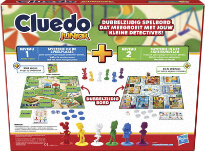 Hasbro Gaming Cluedo Junior - Spel van Deductie