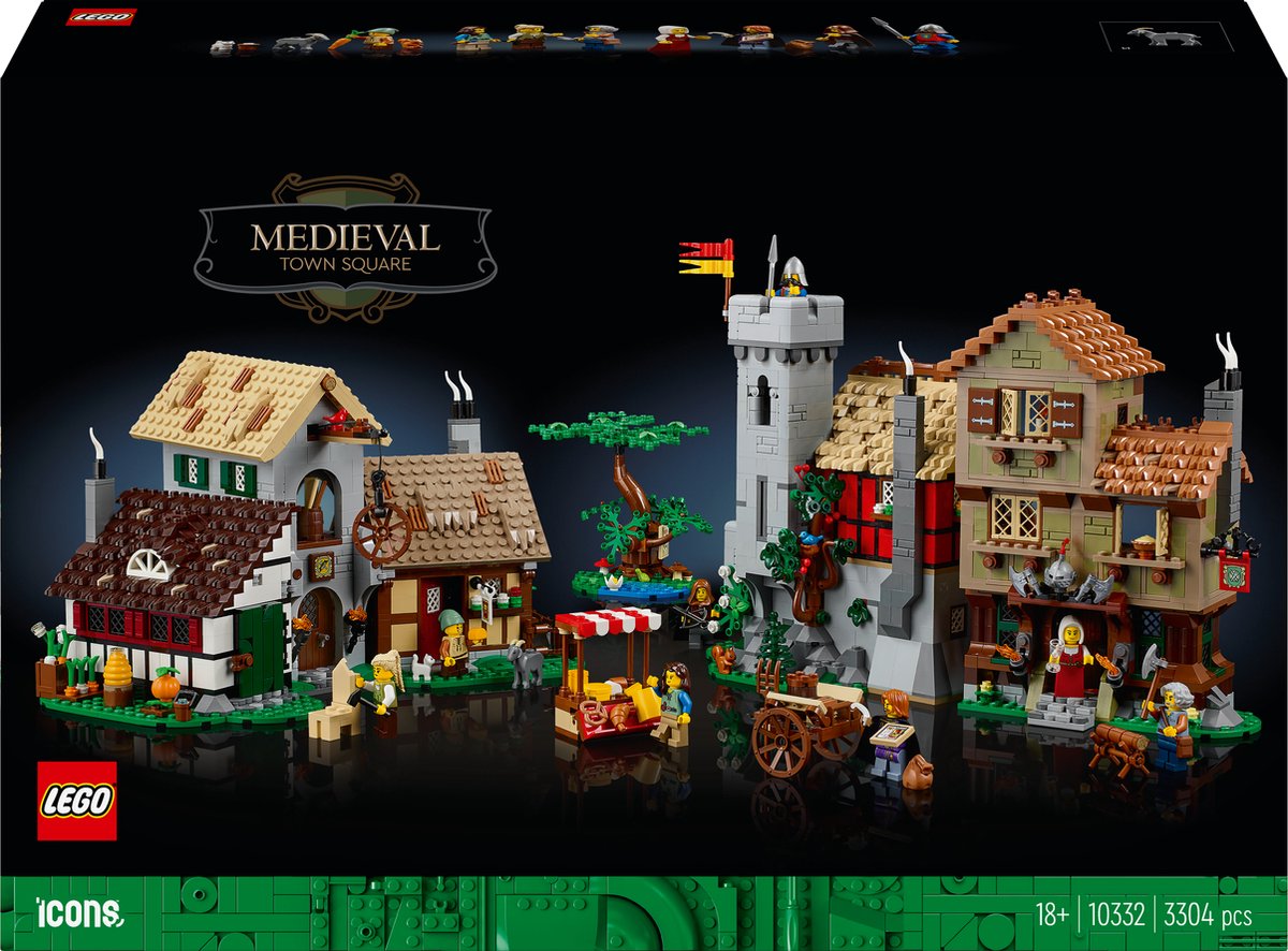 LEGO Icons Middeleeuwse Stad - 10332