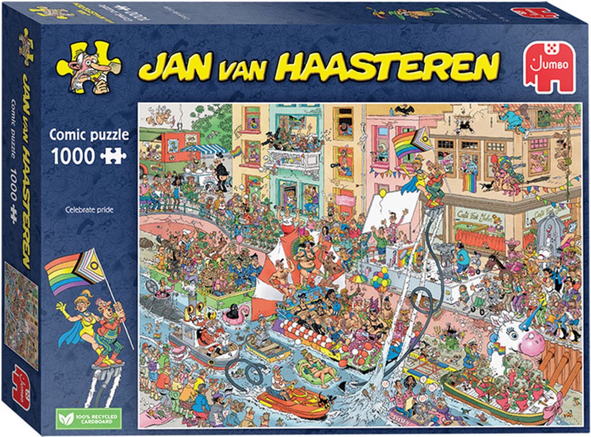 Jan van Haasteren Voetbalkampioen Puzzel 1000 Stukjes