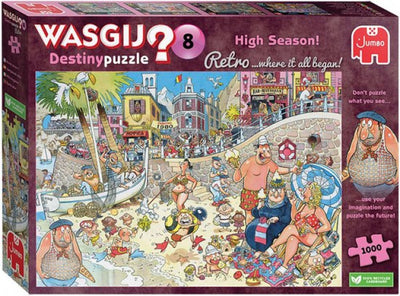 Wasgij Retro Destiny 8 - Hoogseizoen! Puzzel - 1000 Stukjes