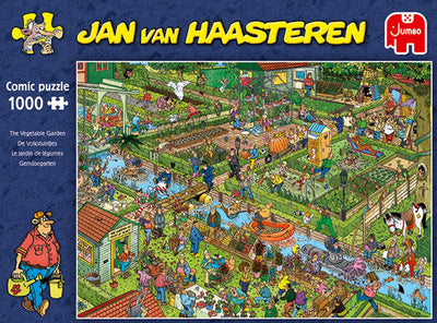 Jan van Haasteren Puzzel 1000 Stukjes - De Groentetuin