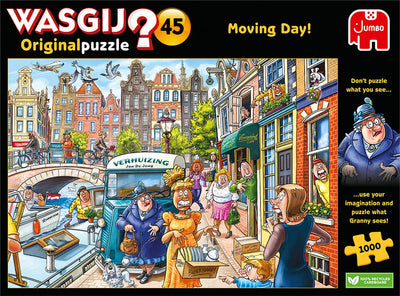 Wasgij Original 45 - Verhuisdag! - 1000 Stukjes Puzzel