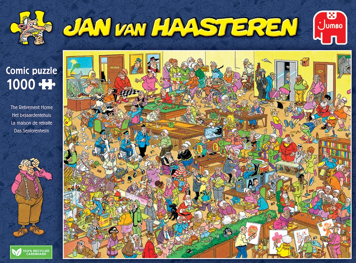 Jan van Haasteren - Het Verzorgingstehuis - Legpuzzel 1000 Stukjes