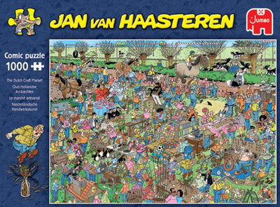 Jan van Haasteren De Nederlandse Ambachtsmarkt Puzzel 1000 Stukjes
