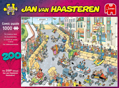 Jan van Haasteren Zeepkistenrace Puzzel - 1000 Stukjes