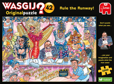 Wasgij Original 42: Beheers de Catwalk! 1000 Stuks