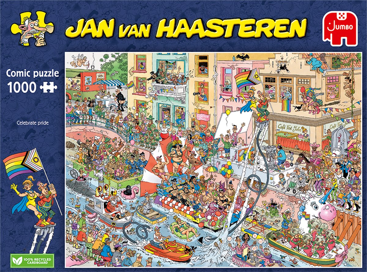 Jan van Haasteren Voetbalkampioen Puzzel 1000 Stukjes