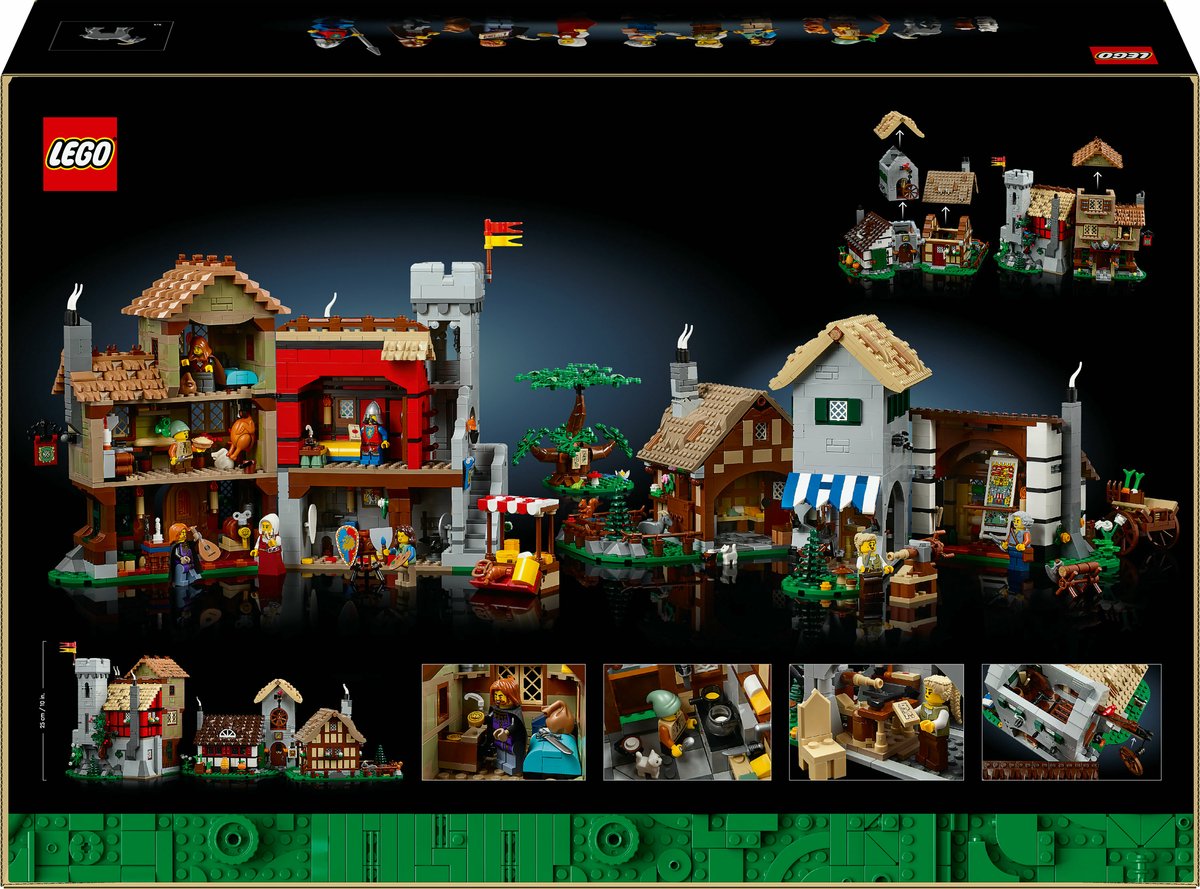 LEGO Icons Middeleeuwse Stad - 10332