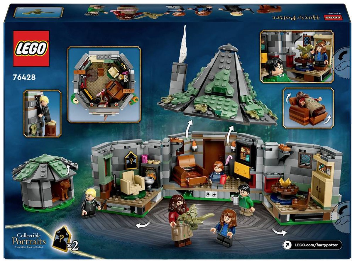 LEGO Harry Potter Hagrids Huis: Onverwachte Bezoeker - 76428