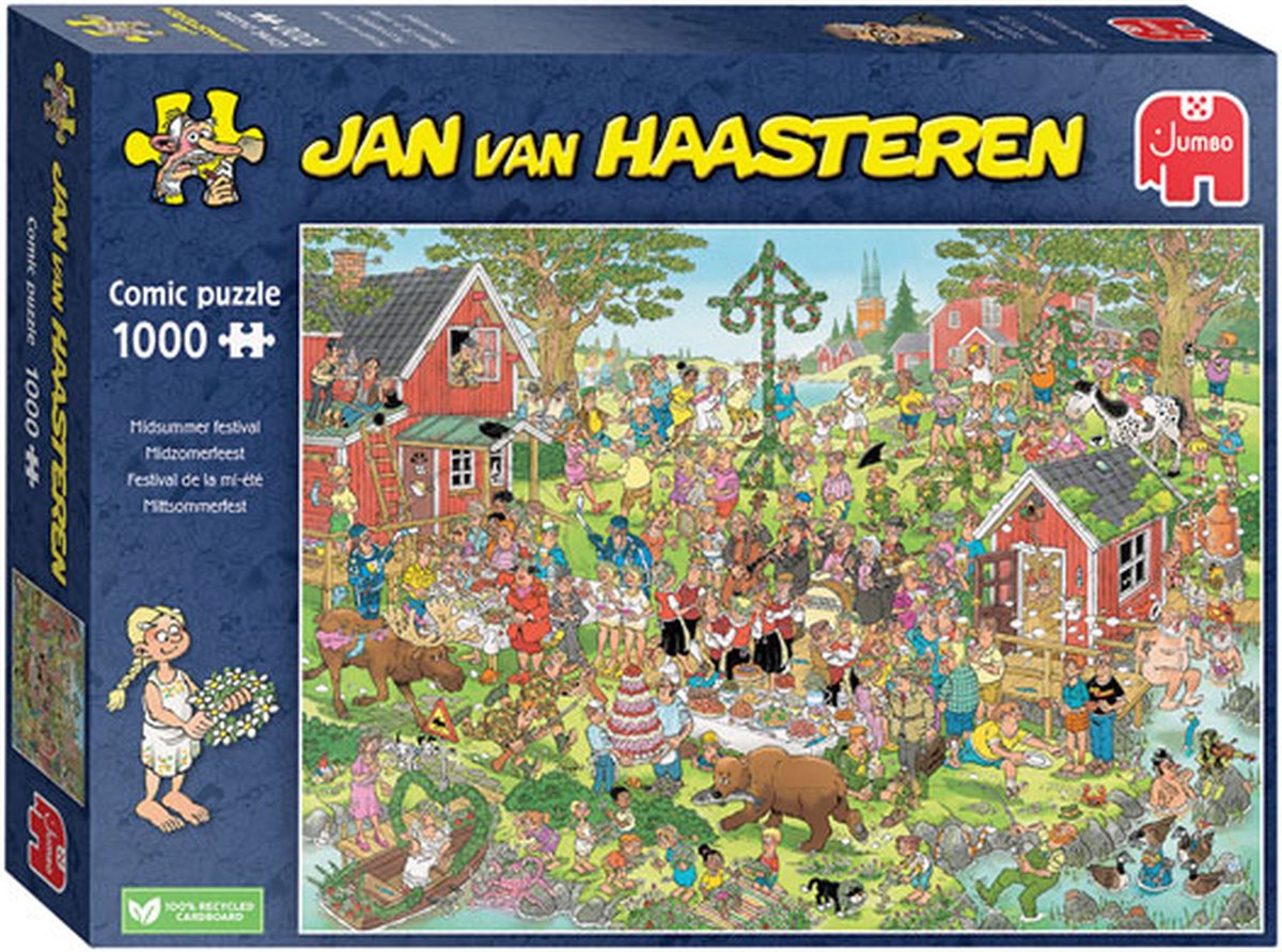 Jan van Haasteren Puzzel Midzomerfestival - 1000 Stukjes