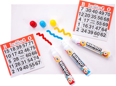 Engelhart Bingo Stiften Set van 3 - Blauw, Geel & Rood - 20 ml
