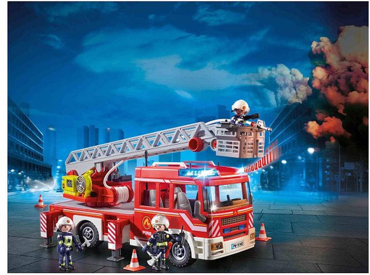PLAYMOBIL City Action Brandweer Interventiewagen - 9464
