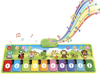 KosmoKids® Muzikaal Diertapijt voor Kinderen - Dans & Piano
