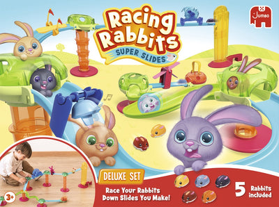 Jumbo Racing Rabbits Deluxe Knikkerset voor Kinderen 3+