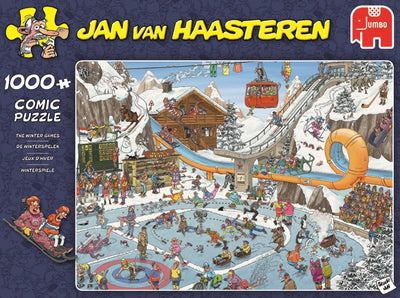 Jan van Haasteren Puzzel 1000 Stukjes - Winterspelen