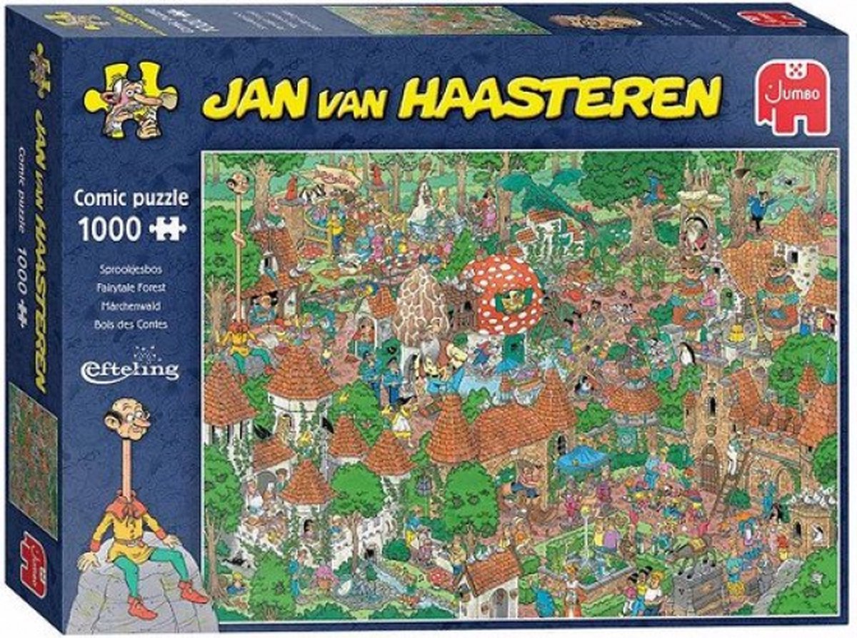 Jan van Haasteren Efteling Sprookjesbos Puzzel 1000 Stukjes