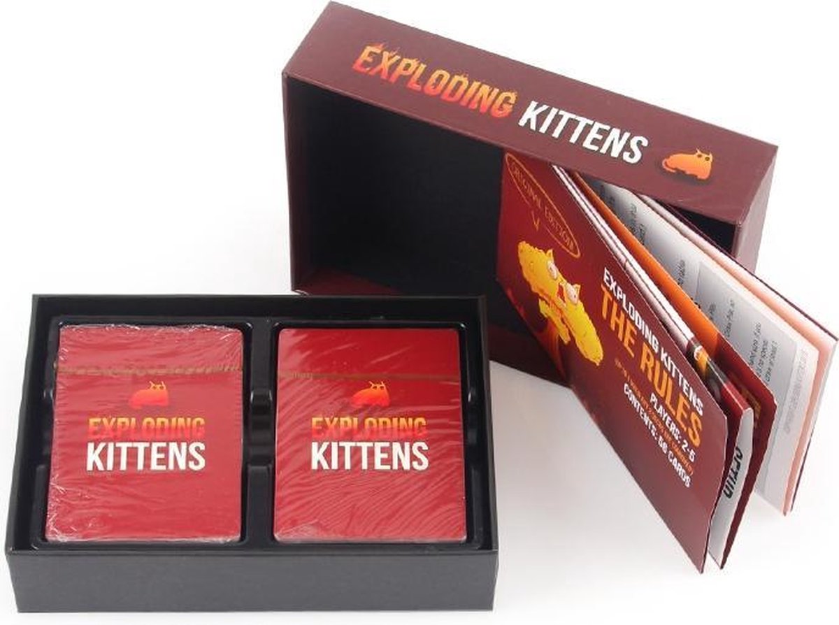 Exploding Kittens Originele Editie Kaartspel in het Engels