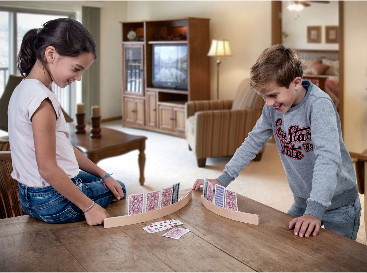 Engelhart Houten Porte-Cartes Standaard 50 cm