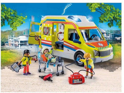 PLAYMOBIL City Life Ambulance met Licht & Geluid