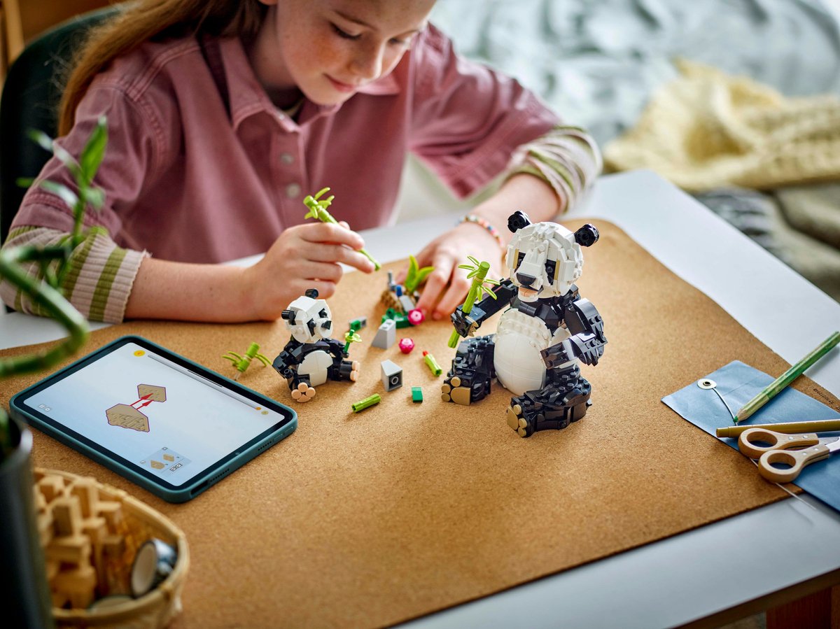 LEGO Creator 3in1 Wilde Dieren: Pandafamilie - 31165