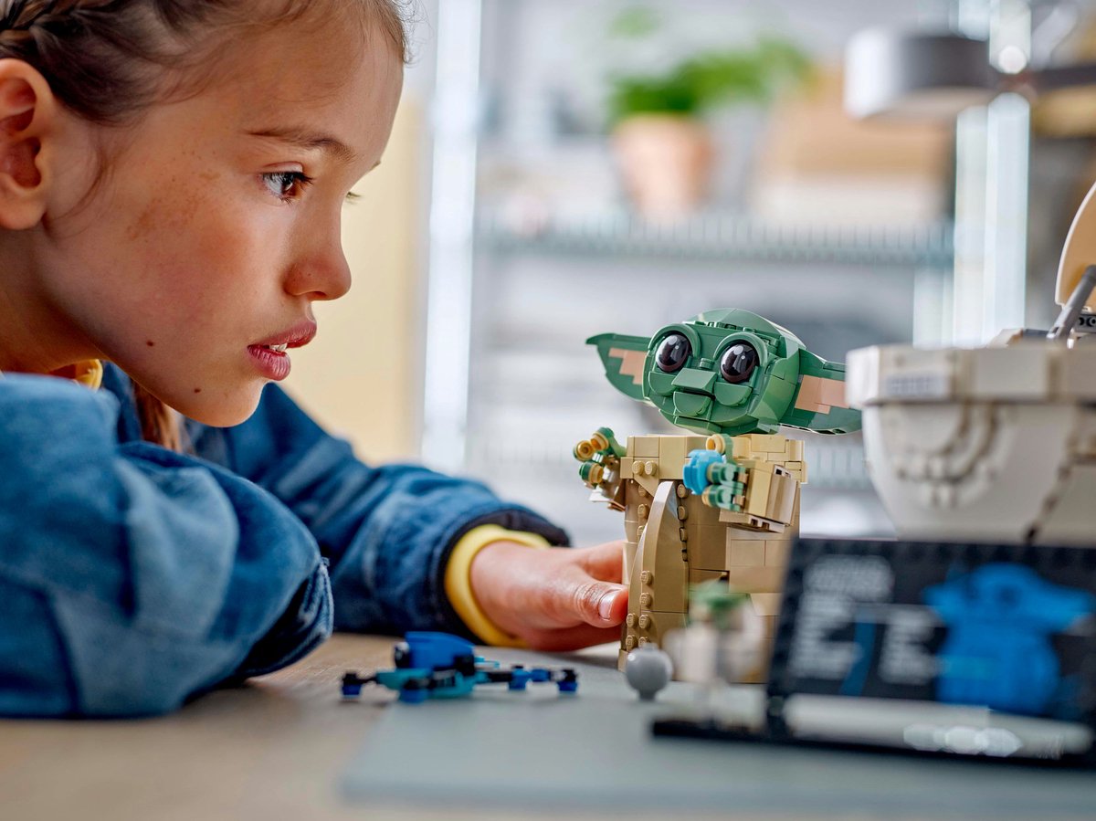 LEGO Star Wars Mandalorian Grogu met Hover Kinderwagen - 75403