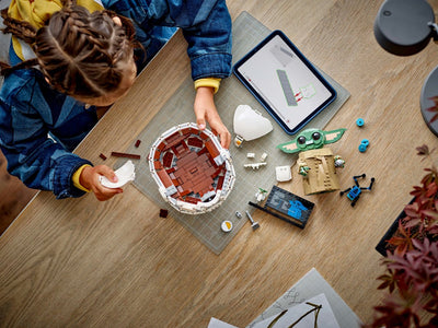 LEGO Star Wars Mandalorian Grogu met Hover Kinderwagen - 75403