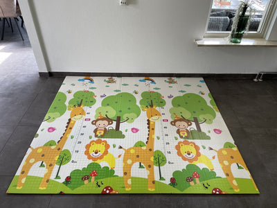 Sans marque XL Speelkleed Dubbelzijdig Plooibaar 180x200cm