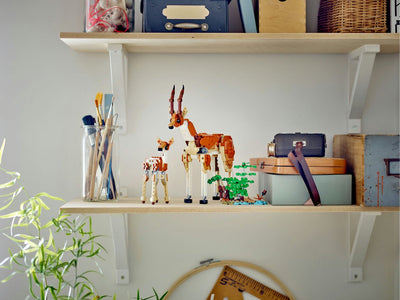 LEGO Creator Safari Dieren 3-in-1: Giraf, Leeuw & Gazellen