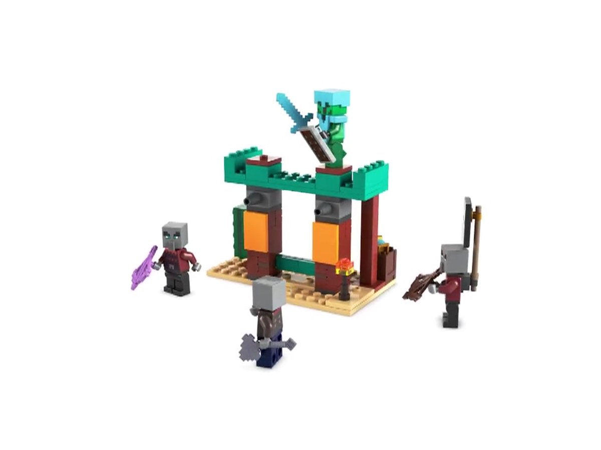 LEGO Minecraft Illagers Aanval Speelset - 21267