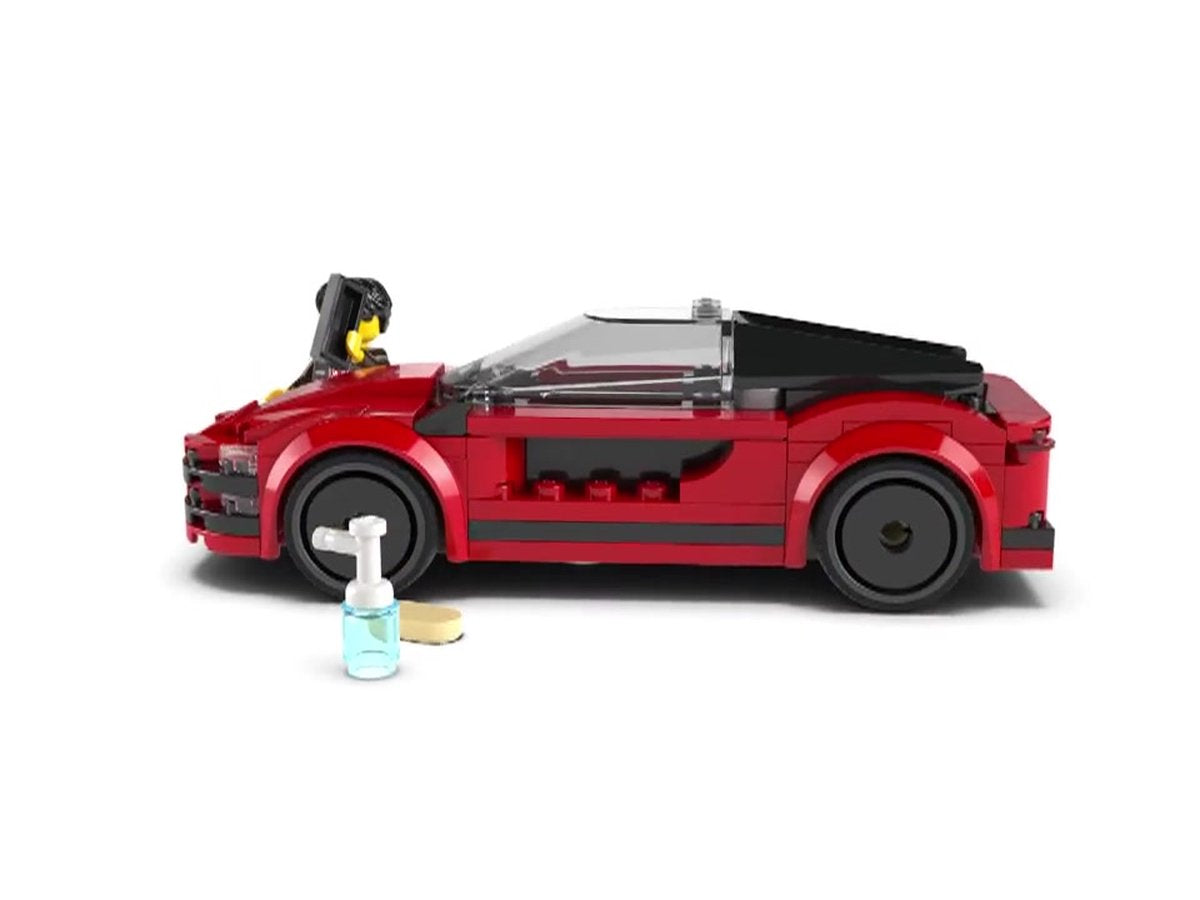 LEGO City Rode Sportwagen Superauto - 60448