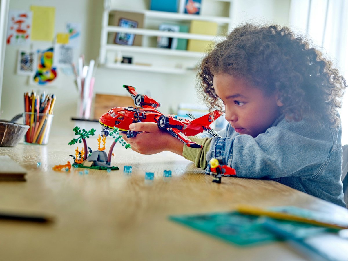 LEGO City Brandweervliegtuig Avonturen - 60413