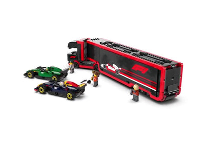 LEGO City F1 Transporter met RB20 en AMR24 Auto's - 60445