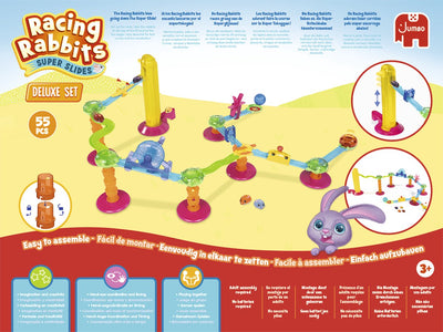 Jumbo Racing Rabbits Deluxe Knikkerset voor Kinderen 3+
