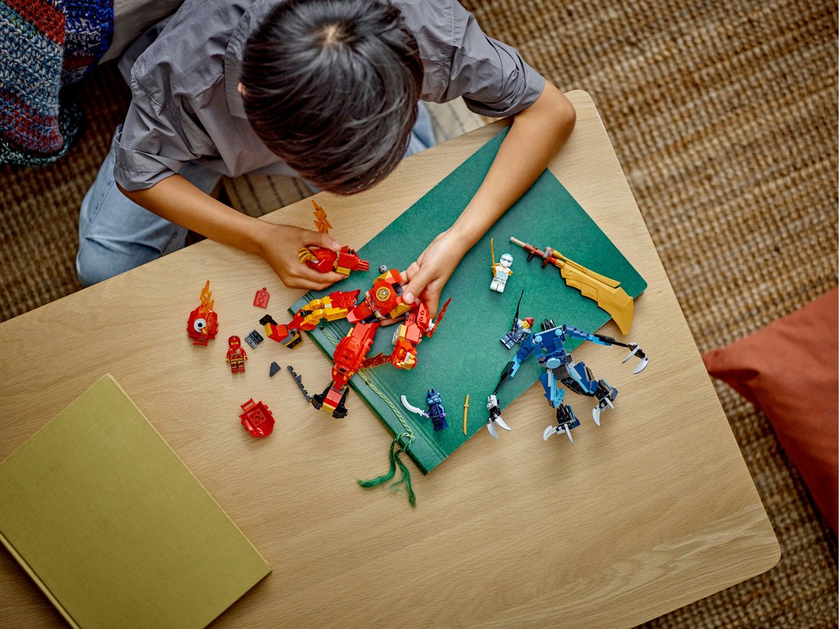 LEGO NINJAGO Kais Elementaire Vuurrrobot - 71808