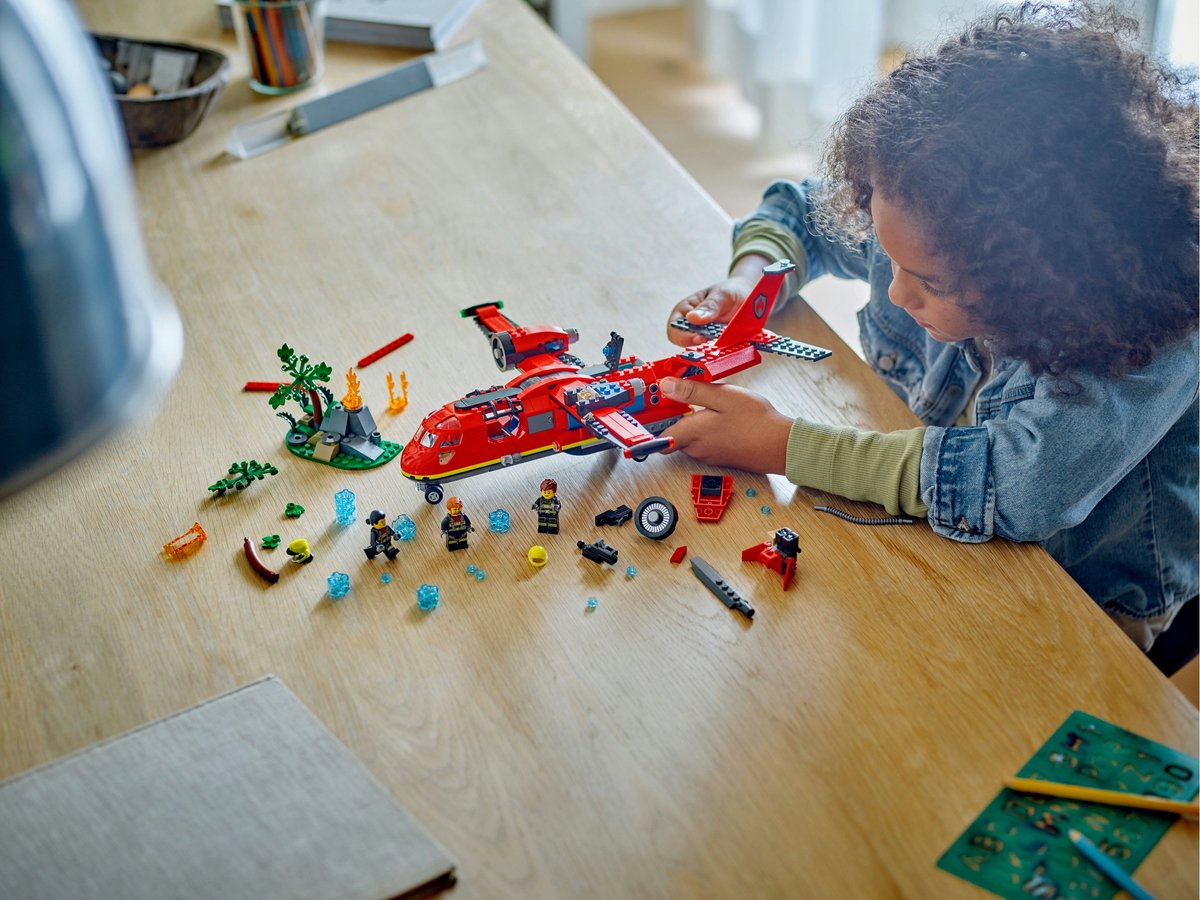 LEGO City Brandweervliegtuig Avonturen - 60413