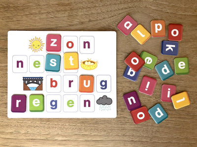 Ik Leer Woordjes - Educatief Boek voor Kinderen