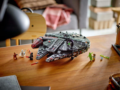 LEGO Star Wars Millennium Falcon Zwart - 75389
