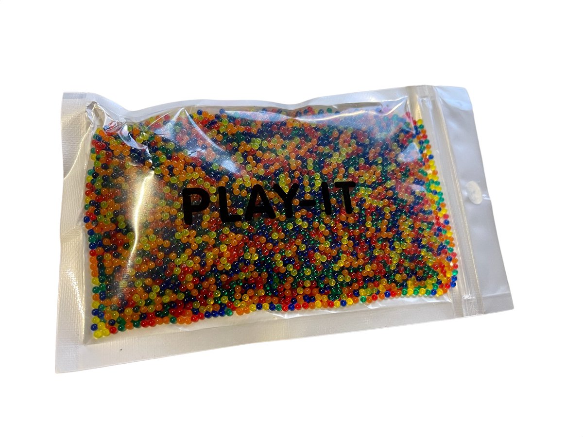 PLAY-IT Waterabsorberende Kralen 8-9mm - 10500 stuks