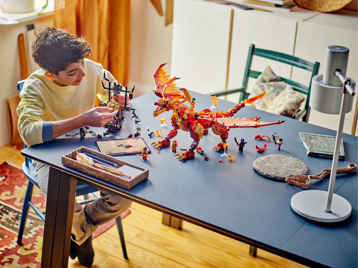 LEGO NINJAGO® Dynamische Bron Draak - 71822